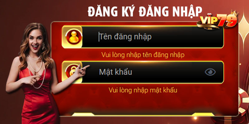 Hướng dẫn đăng nhập tài khoản Vip79